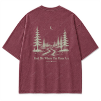 Washed Burgundy