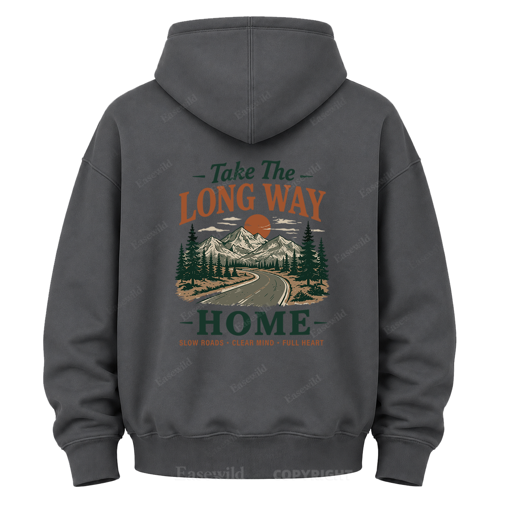 Take the Long Way Home Graphic Hoodie