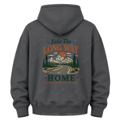 Take the Long Way Home Graphic Hoodie