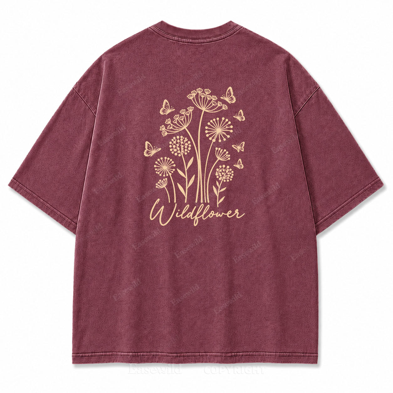 Wildflower Washed Print Tee