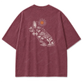 Washed Burgundy