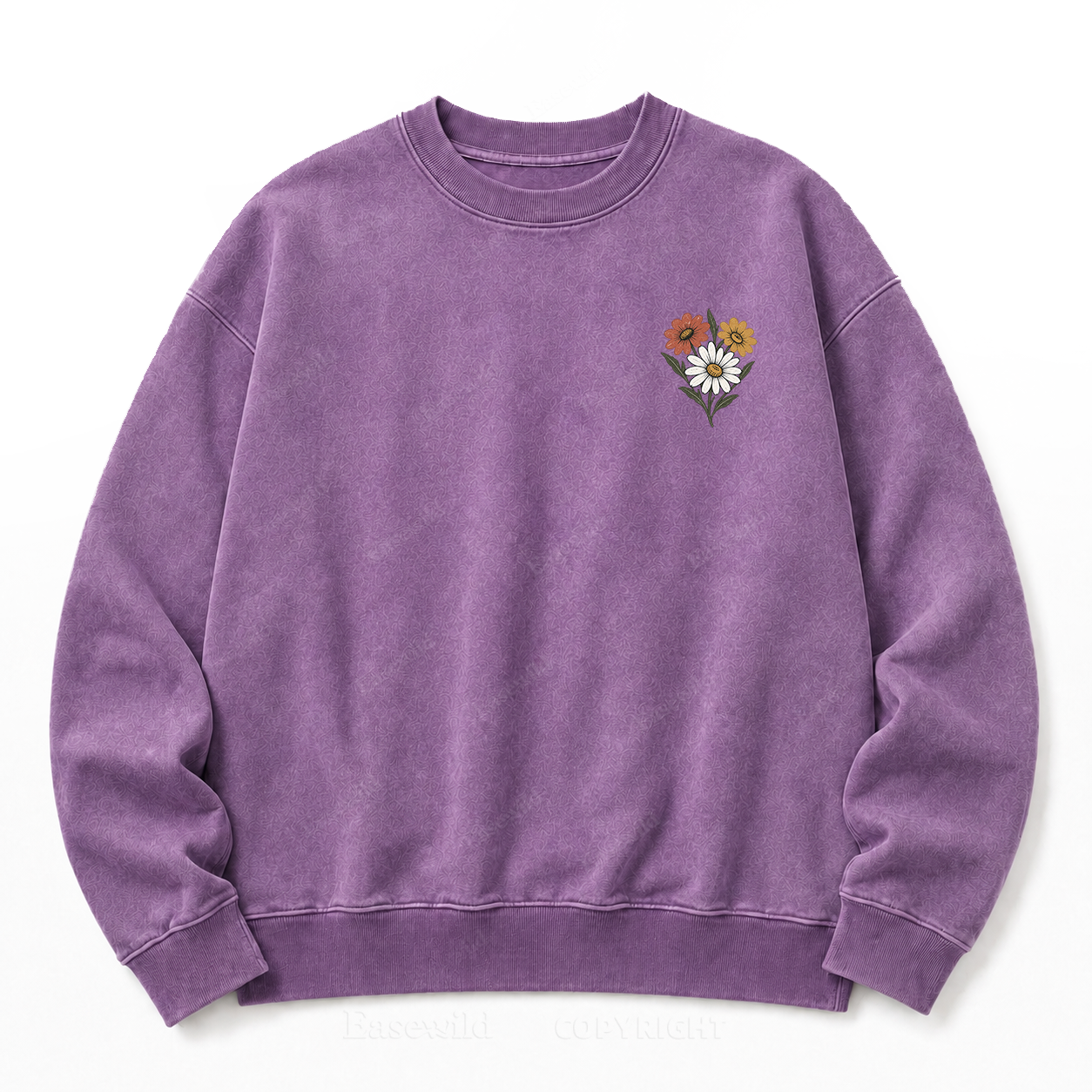 Too Human To Be Standard Washed Sweatshirt
