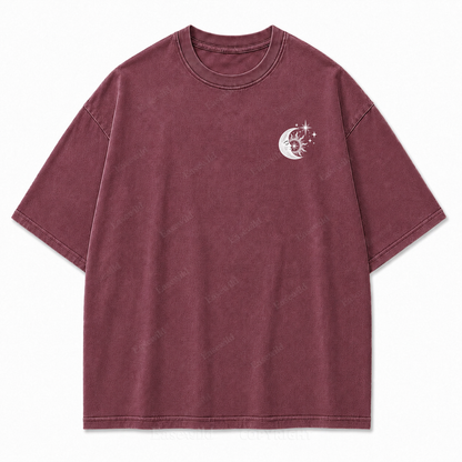 Between Earth & Sky Mountain Vintage Print Tee