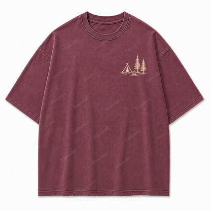Go Where You Feel Most Alive Outdoor Washed Print Tee