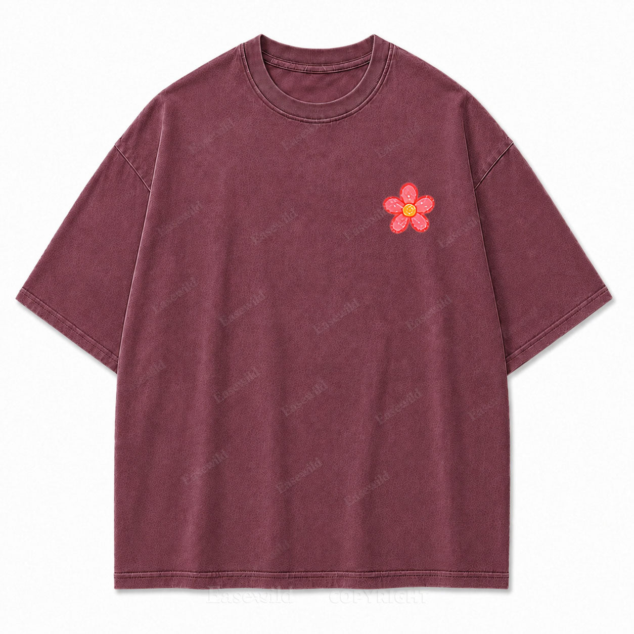 Grow Wild Wildflower Botanical Washed Graphic Tee
