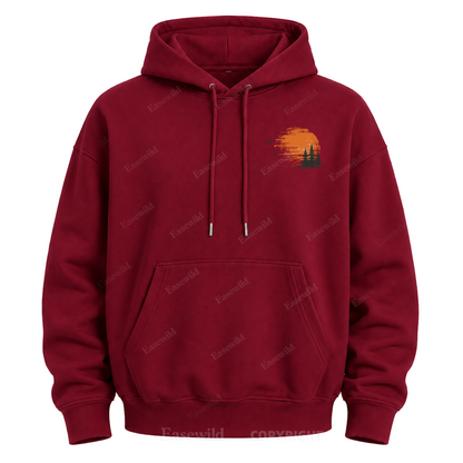 Somewhere Between Lost & Free Graphic Hoodie