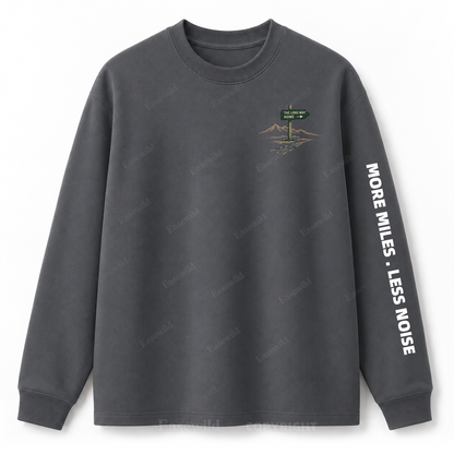 Take the Long Way Home Graphic Long Sleeve Tee