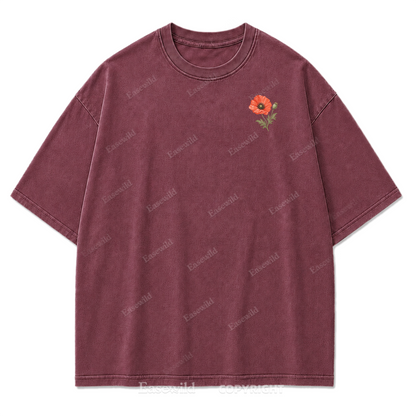 Wildflower Bouquet Washed Print Tee