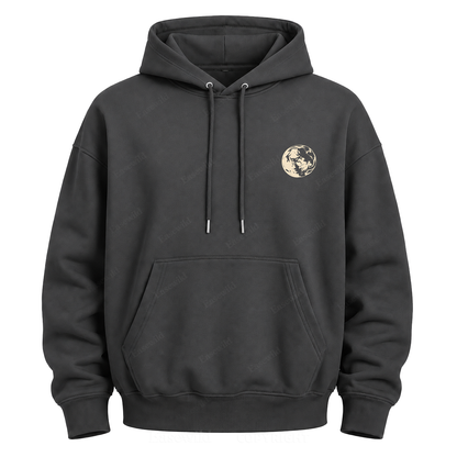 Moon Base Graphic Hoodie