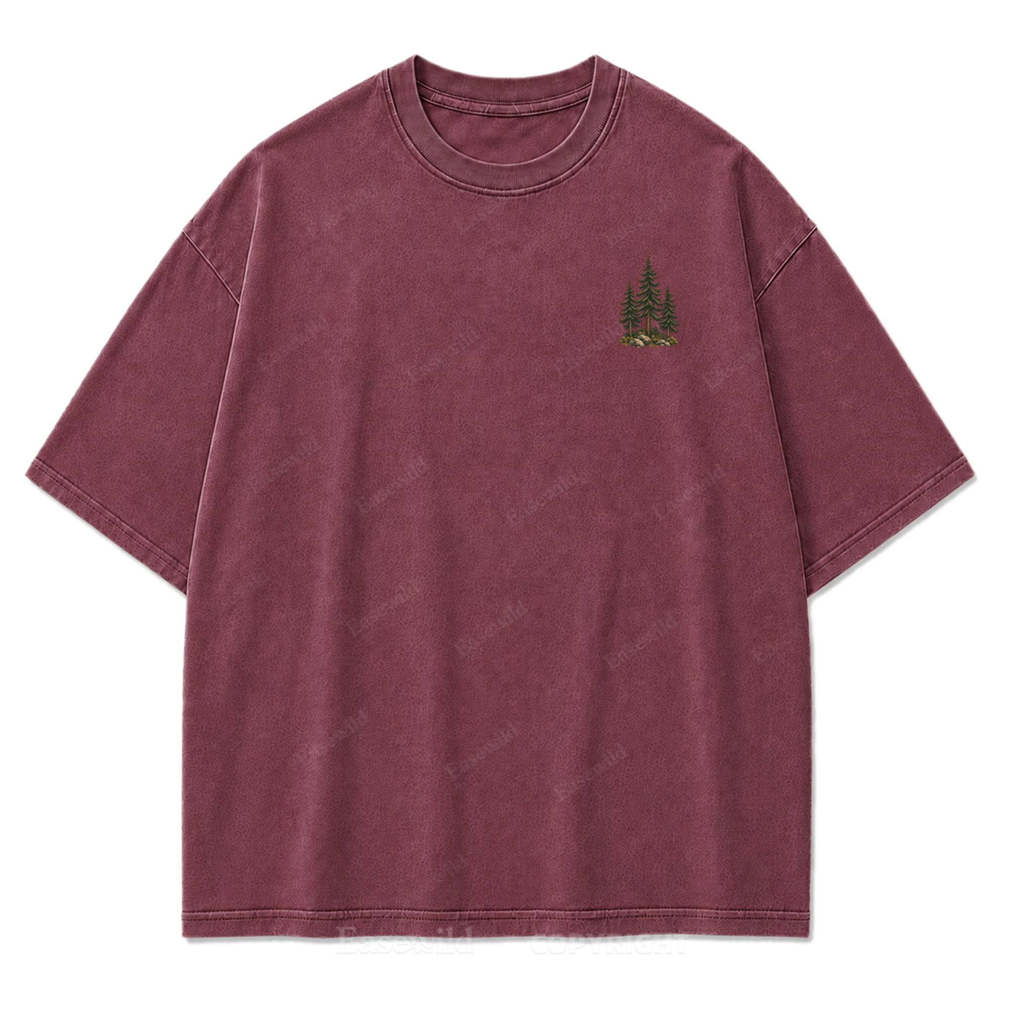 Somewhere Between Wild & Home Washed Print Tee