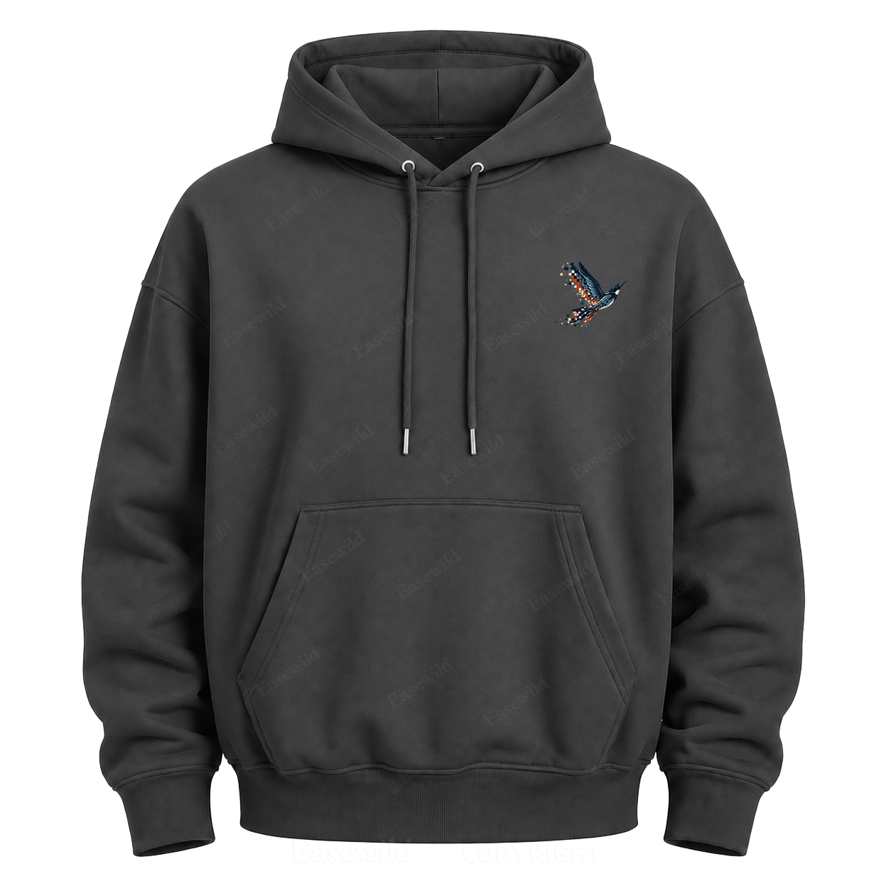 Pixel to Peaks  Graphic Hoodie
