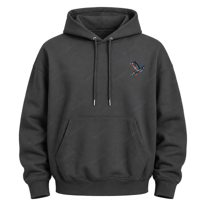 Pixel to Peaks  Graphic Hoodie