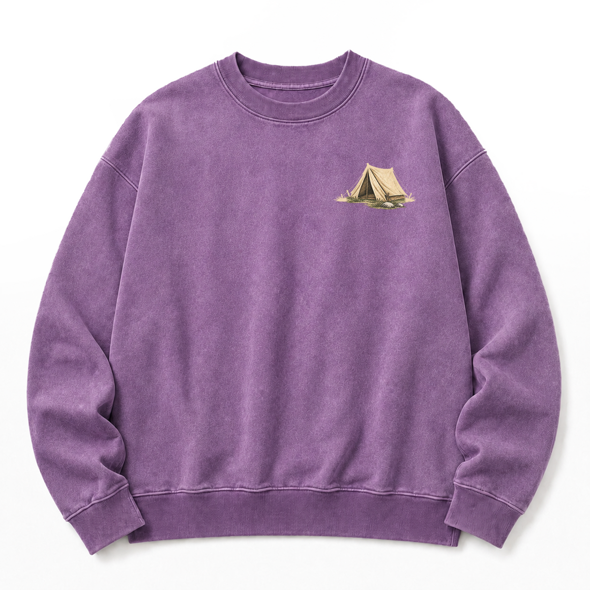 Camp Coffee Mornings Washed Graphic Sweatshirt
