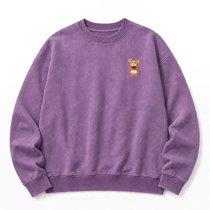 Simple Autumn Joys Washed Sweatshirts