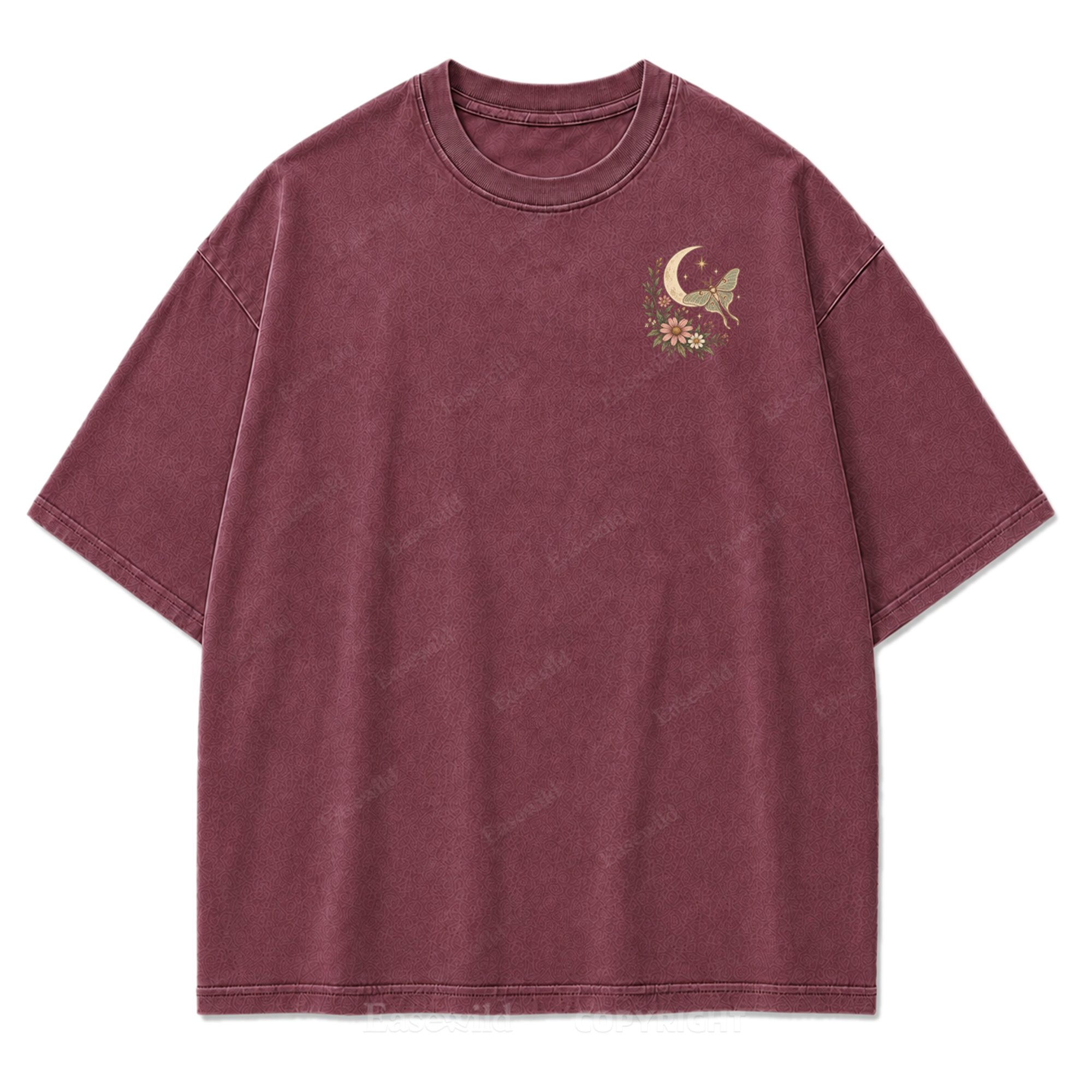 Lunar Lake Wildflower Washed Print Tee