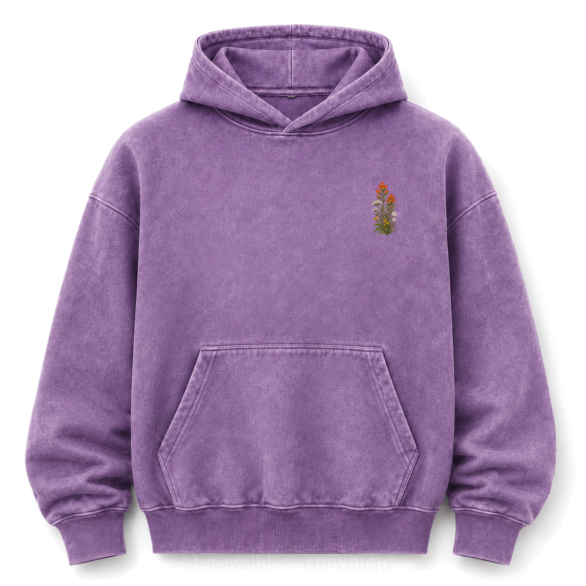 Where Peace Finds Me Vintage Mountain Washed Graphic Hoodie