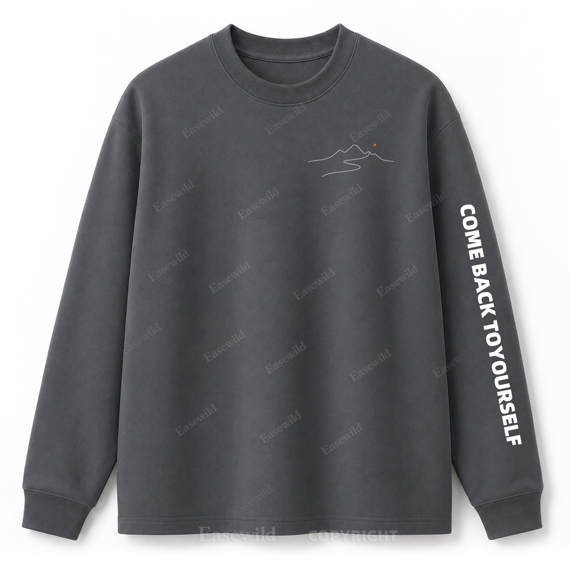 Go Where You Feel Most Alive Graphic Long Sleeve Tee