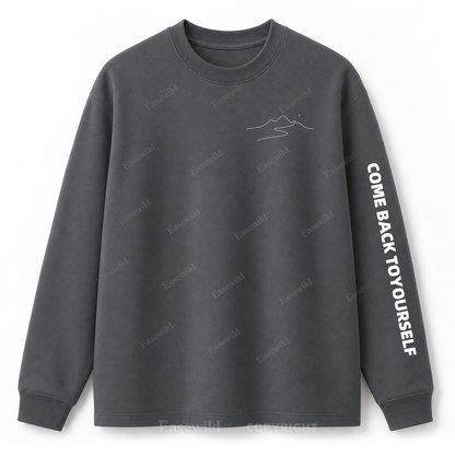 Go Where You Feel Most Alive Graphic Long Sleeve Tee