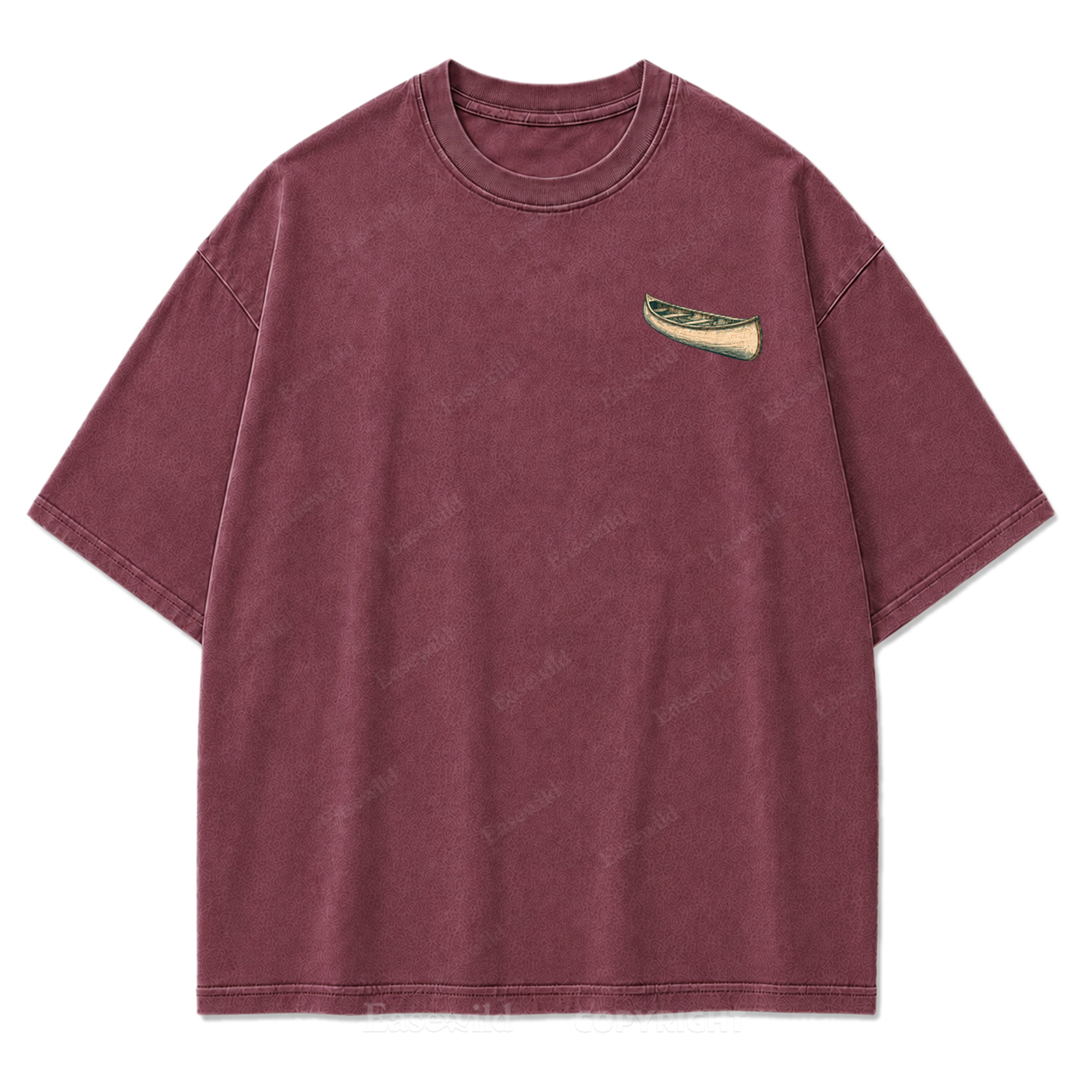 Lake Days Slow Mornings Graphic Washed T-Shirt