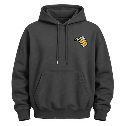 Relaxed Astronaut Graphic Hoodie