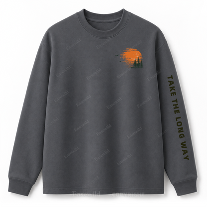 Somewhere Between Lost & Free Long Sleeve Tee