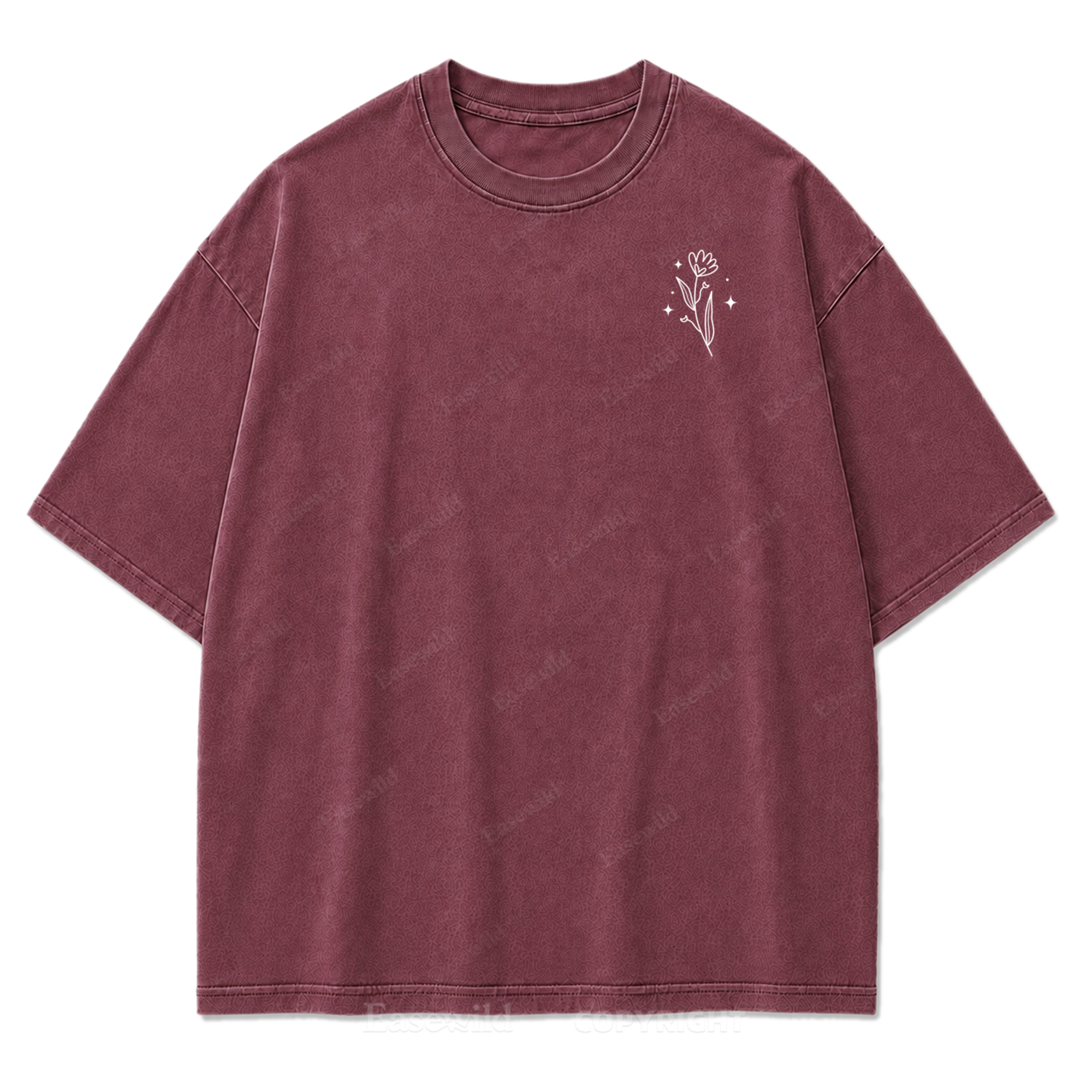 Your Life Is as Good as Your Mindset Washed Print Tee