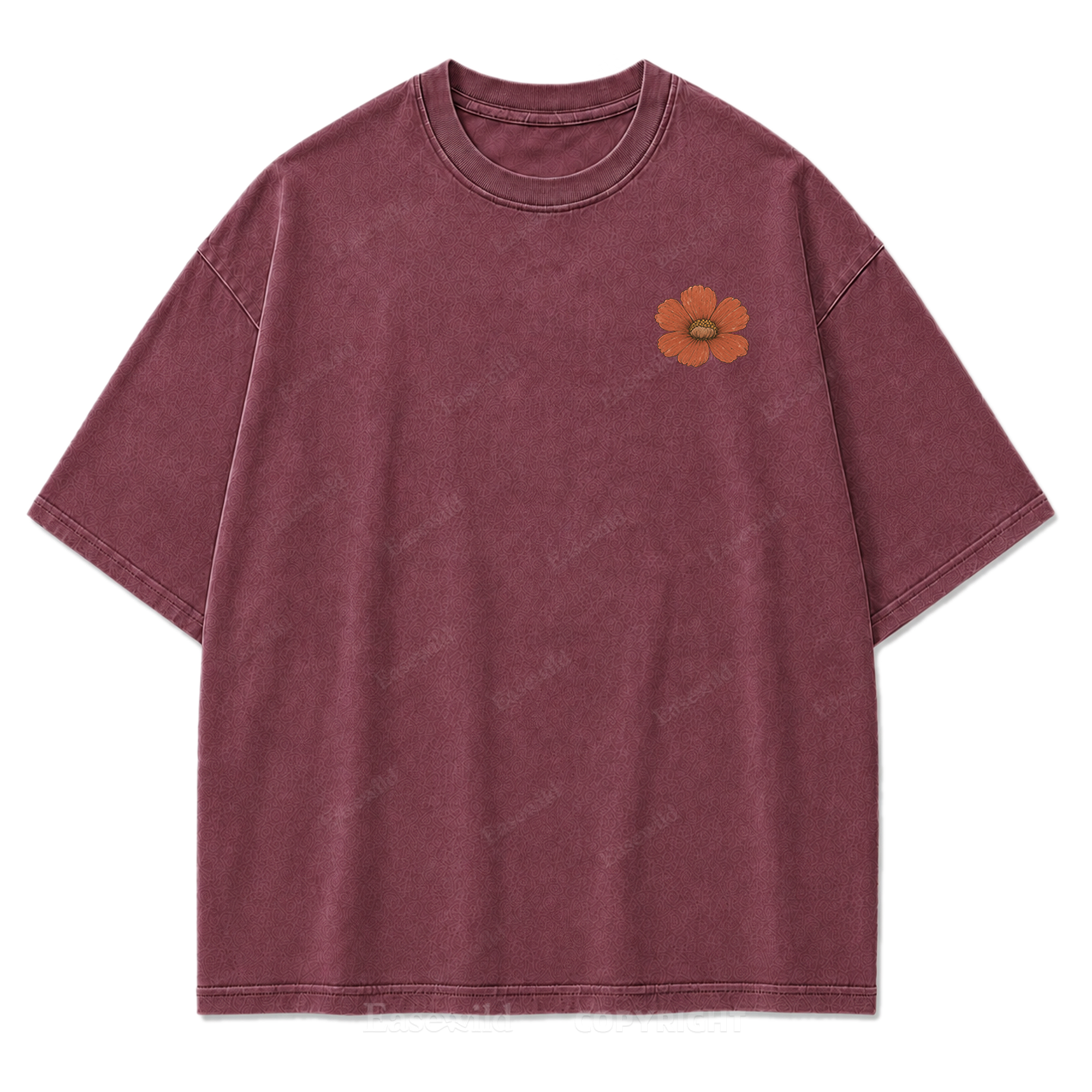 Meadow Spirit Floral Washed Print Tee