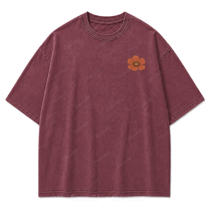 Meadow Spirit Floral Washed Print Tee