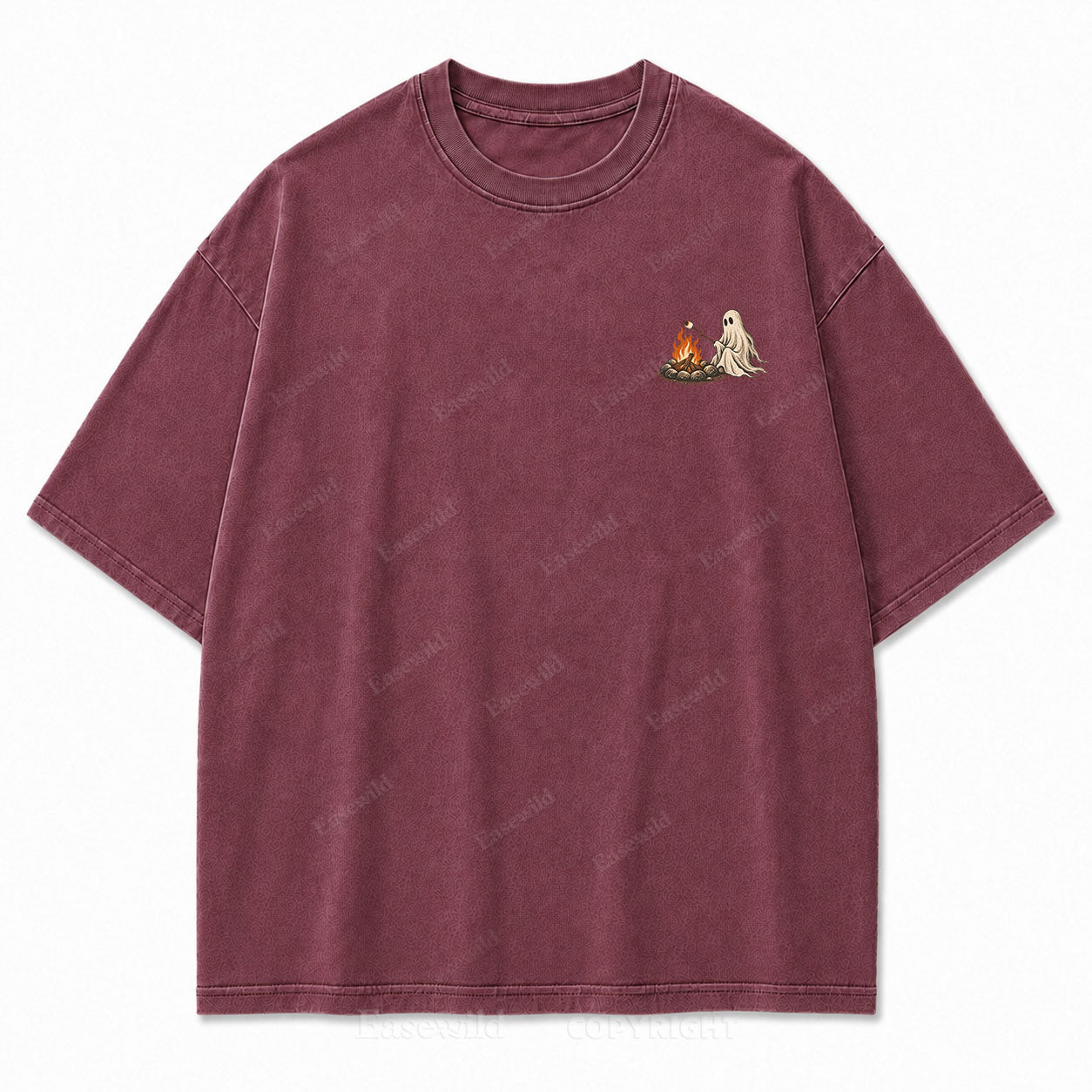 Lost In October Halloween Washed Graphic Tee