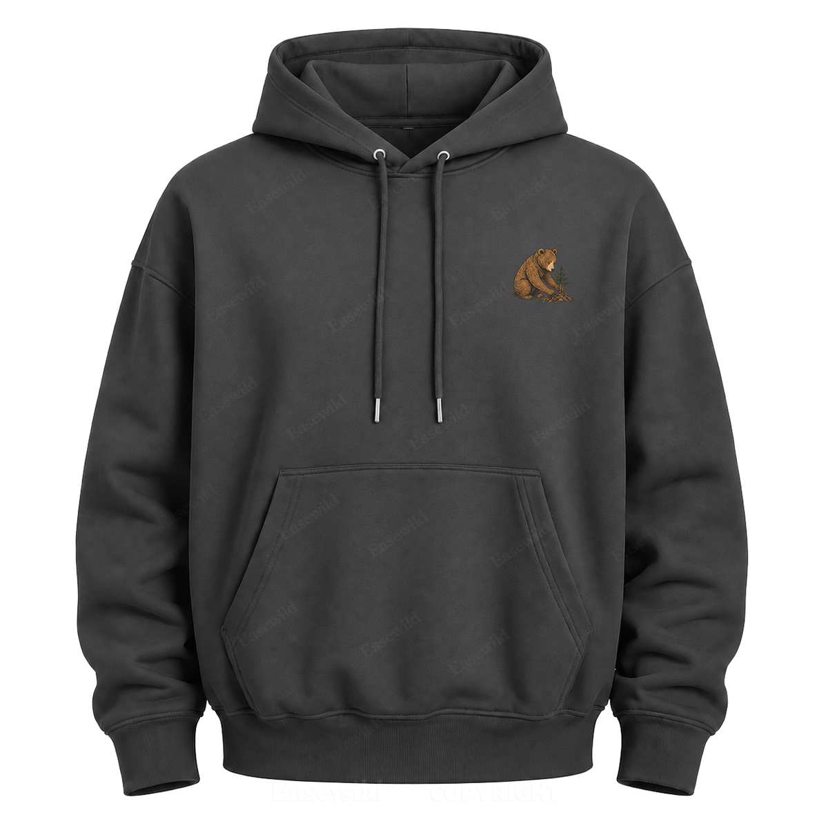 Leave It Better – Vintage Bear & Mountain Graphic Hoodie