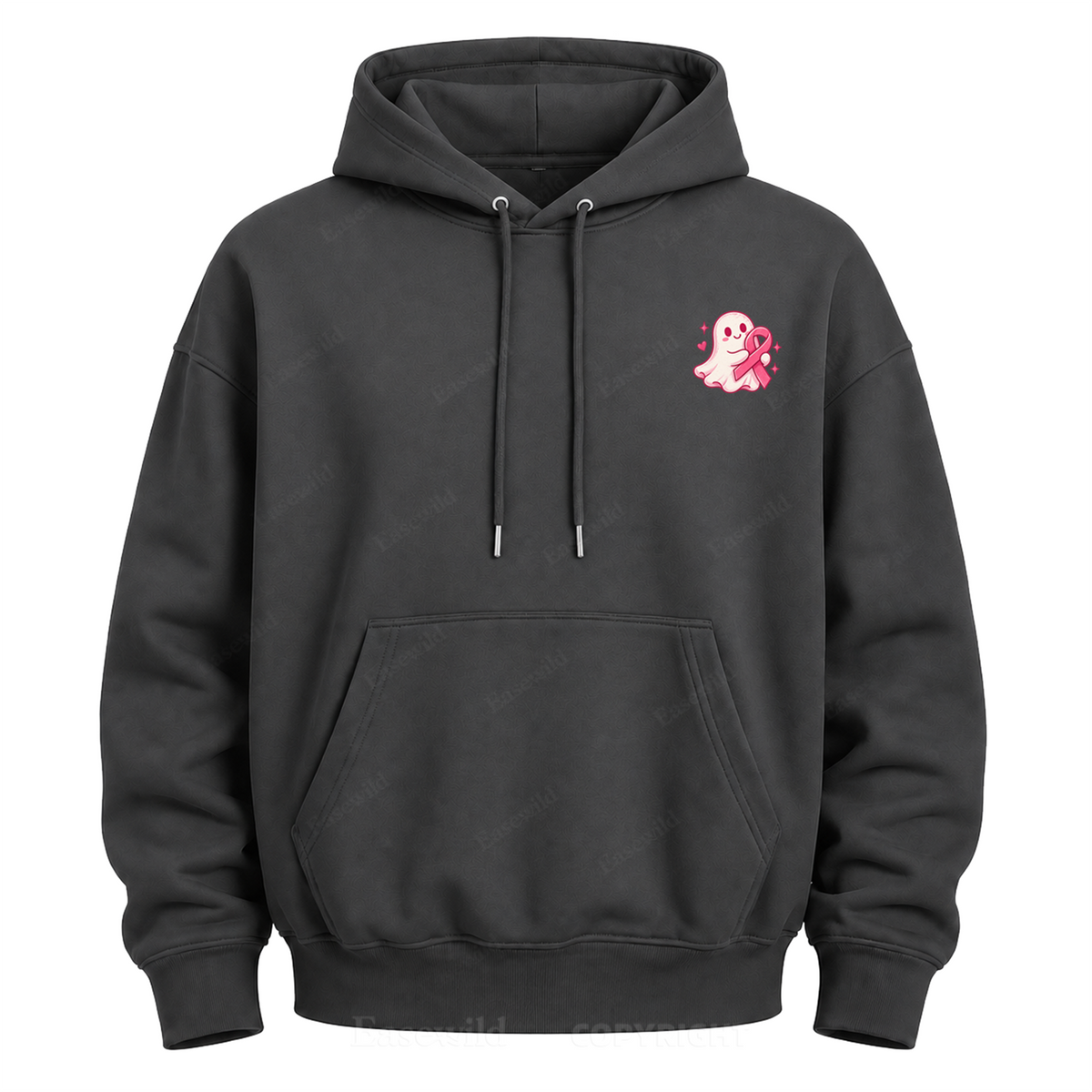 Pink For A Purpose Ghost Graphic Hoodie