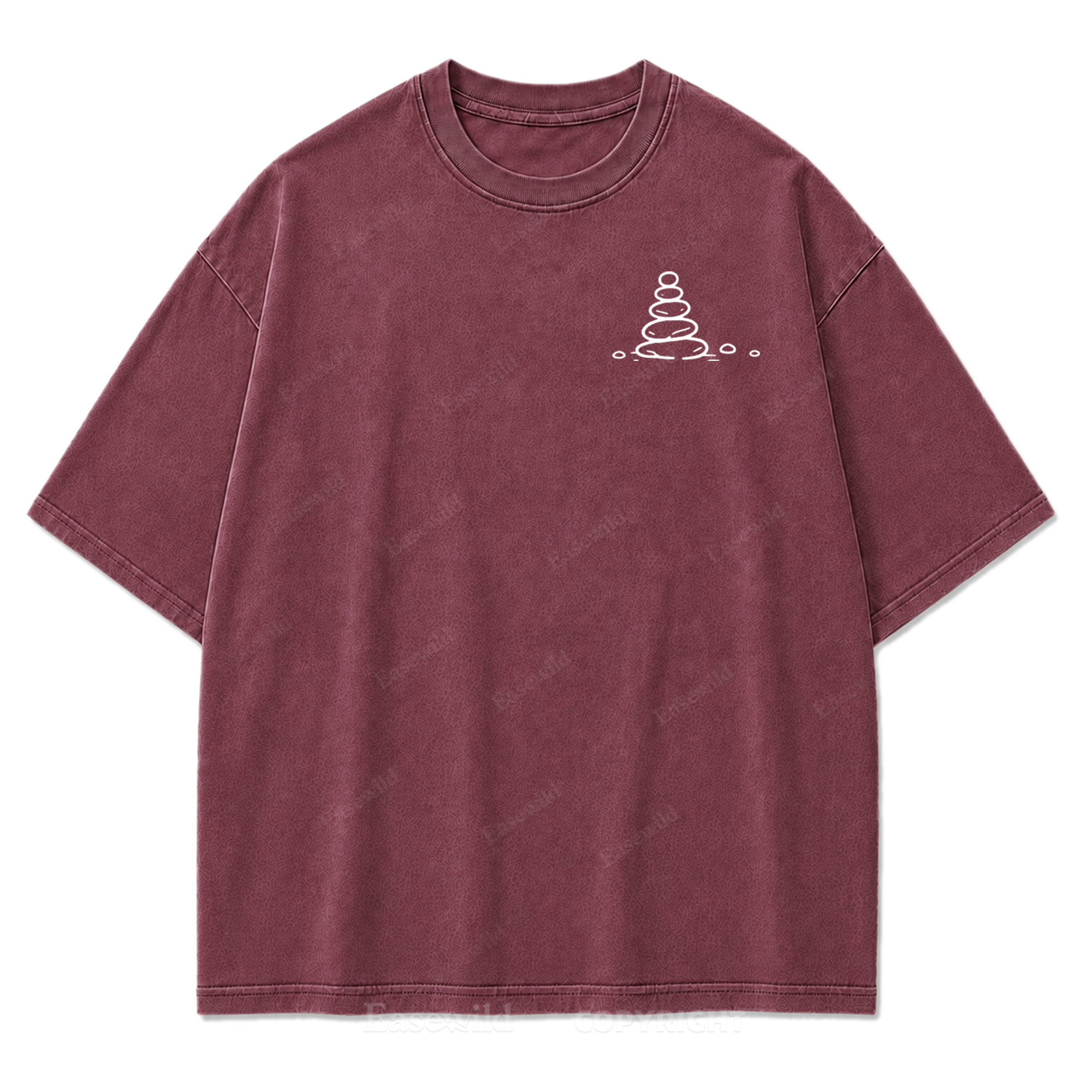 Cool Rocks Explorer Washed Print Tee