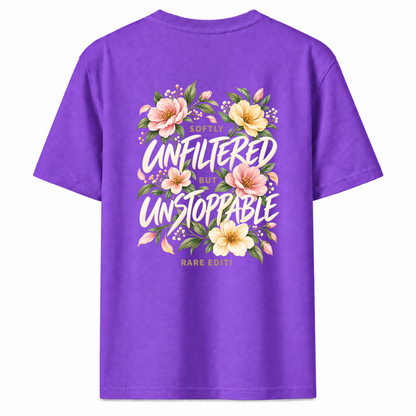 Softly Unfiltered Floral Graphic T-Shirt