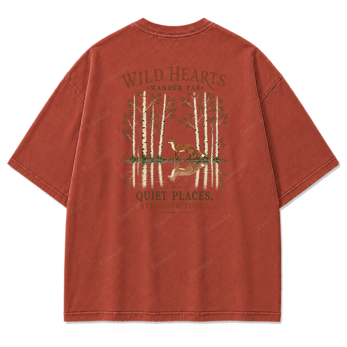 Where the Wild Grows Quiet Print Tee