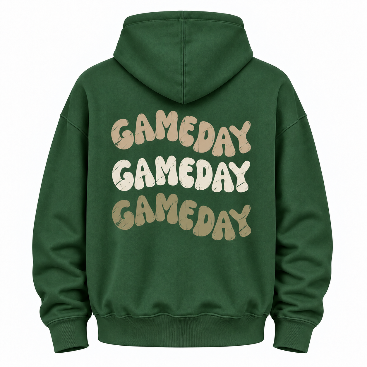 Game Day Baseball Stitch Graphic Hoodie