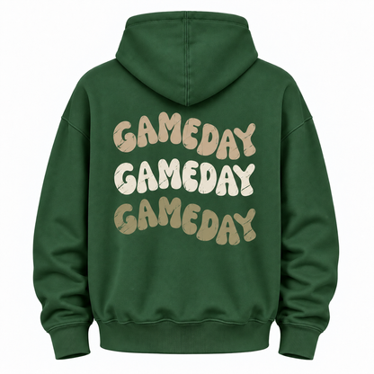 Game Day Baseball Stitch Graphic Hoodie