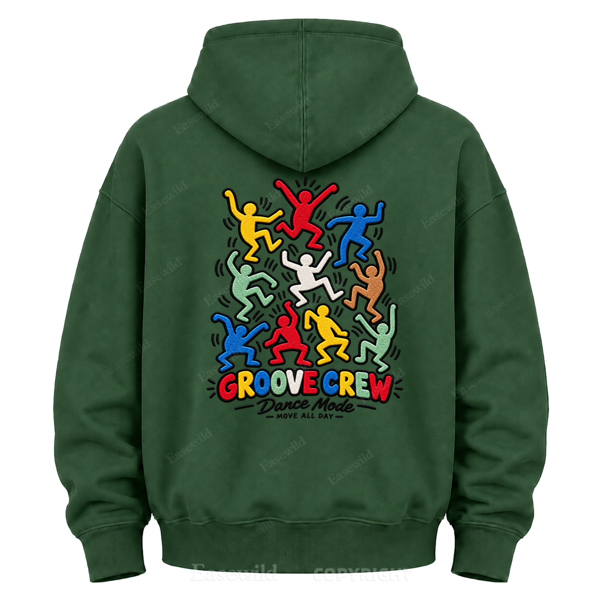 Groove Crew Dance Mode Graphic Hoodie