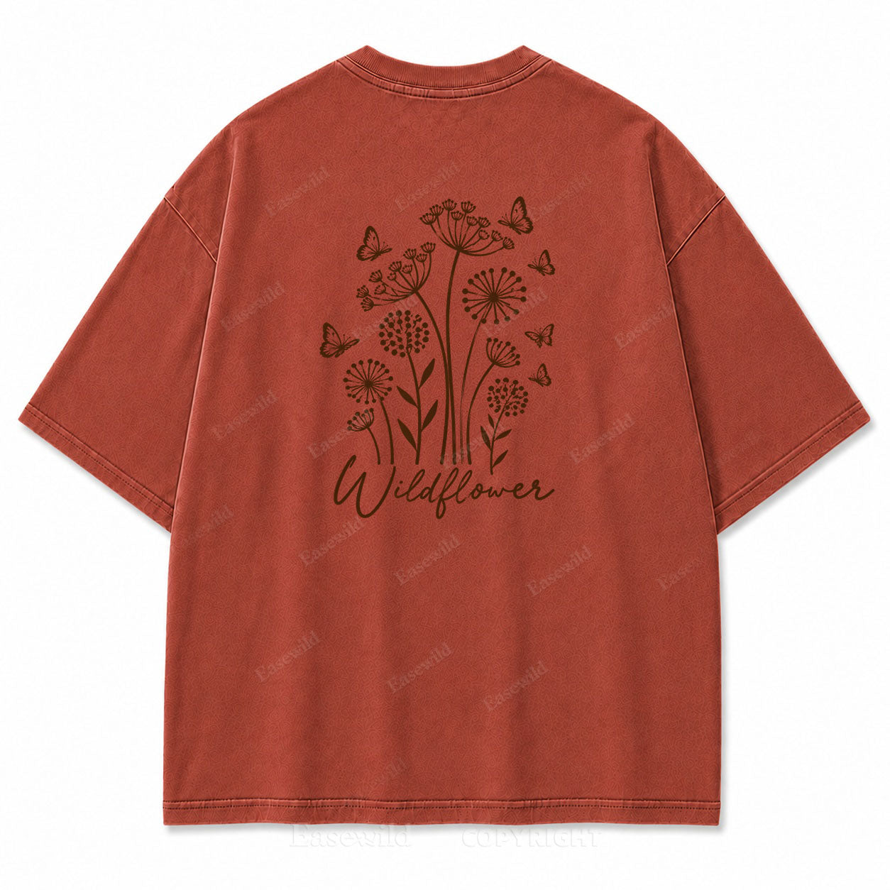 Wildflower Washed Print Tee