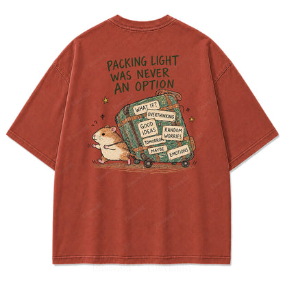 The Suitcase We All Carry Washed Graphic Tee