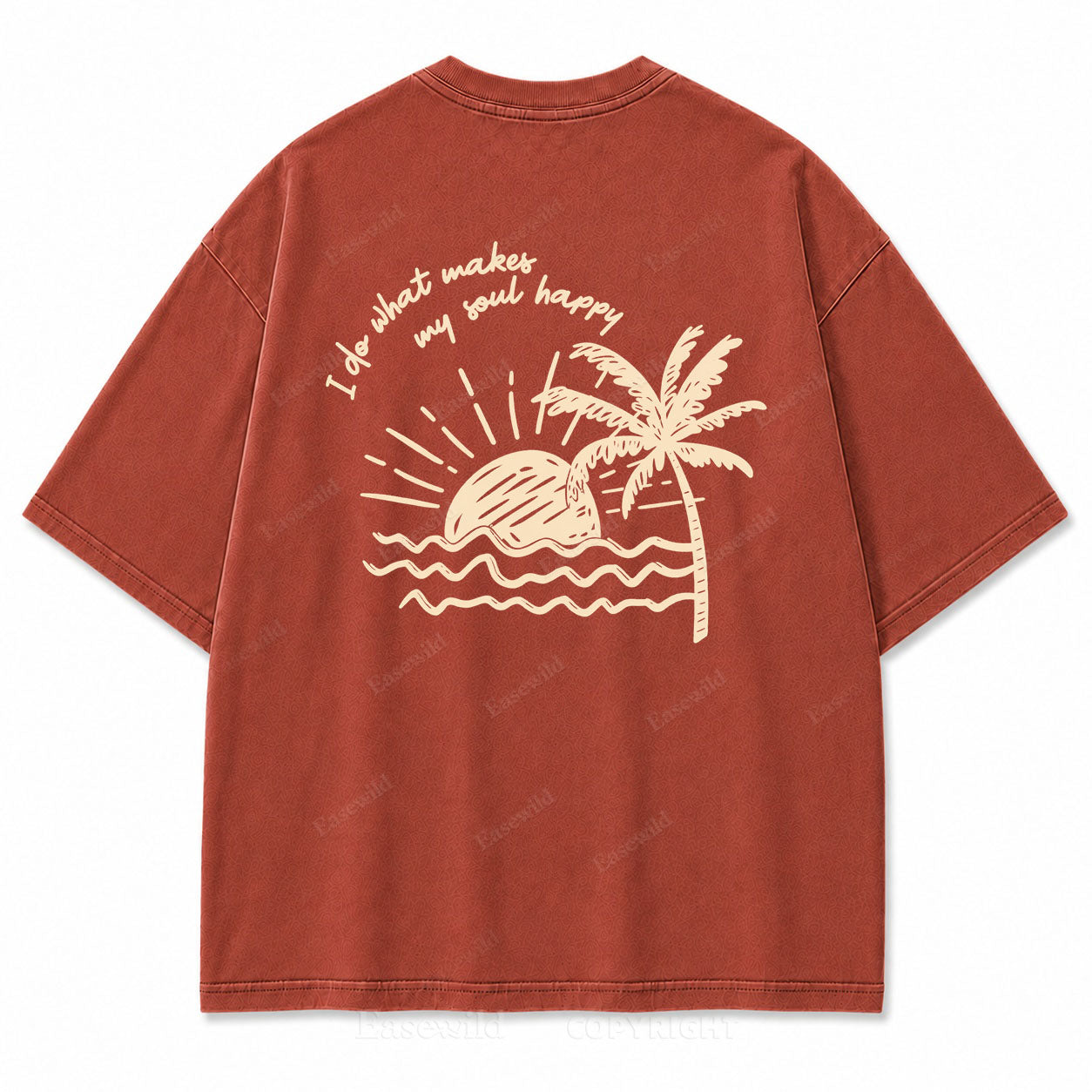 Walk By Faith Not By Sight Washed Graphic Tee