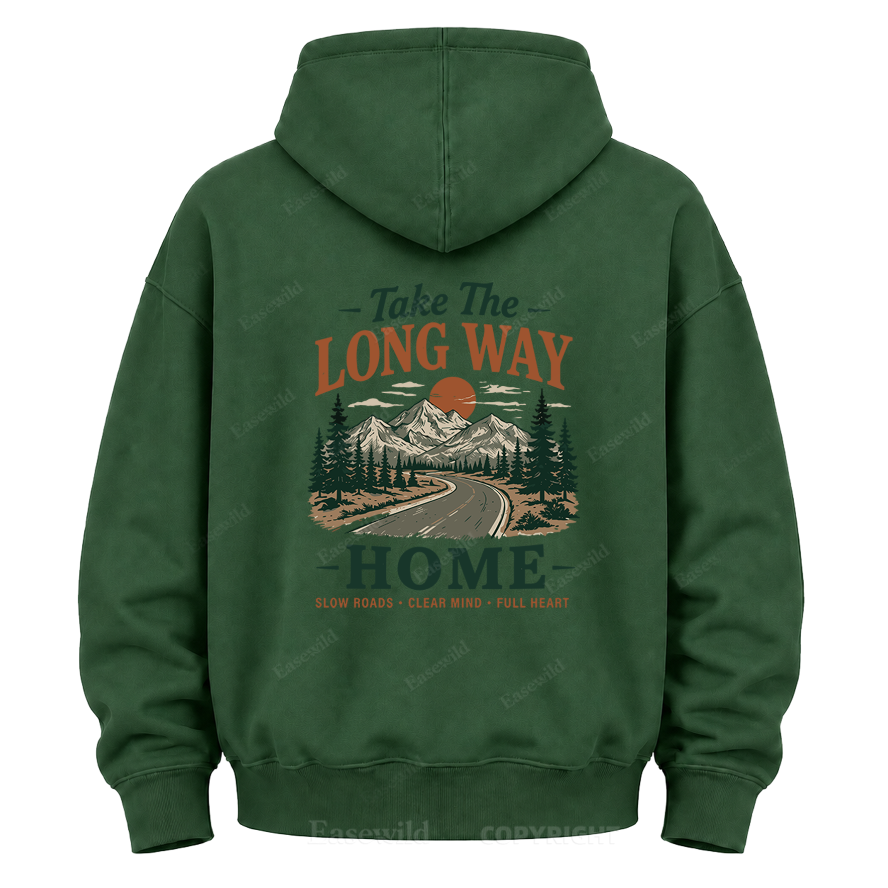Take the Long Way Home Graphic Hoodie