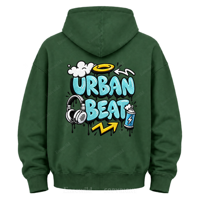 Urban Beat Graphic Hoodie