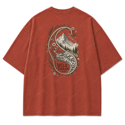 Wild Terrain Mountain Paisley Tee