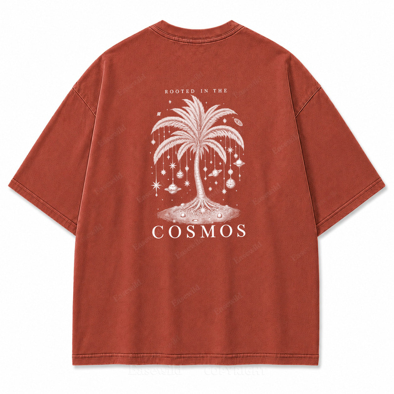 Rooted in the Cosmos Vintage Graphic Print Tee