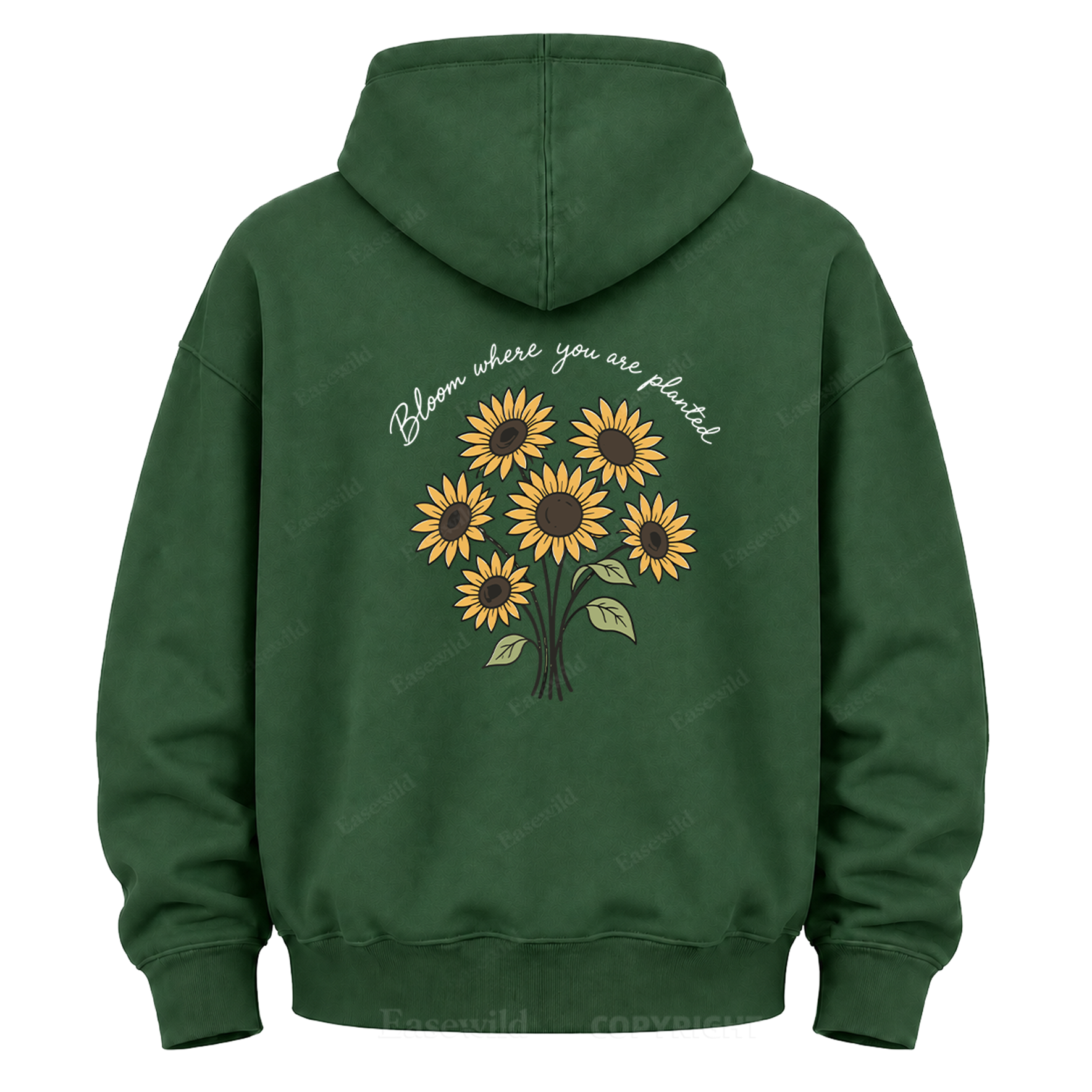 Bloom Where You Are Planted Graphic Hoodie