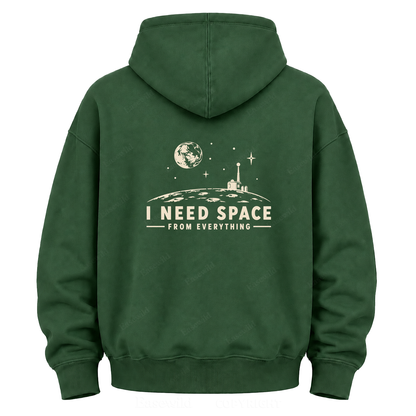 Moon Base Graphic Hoodie