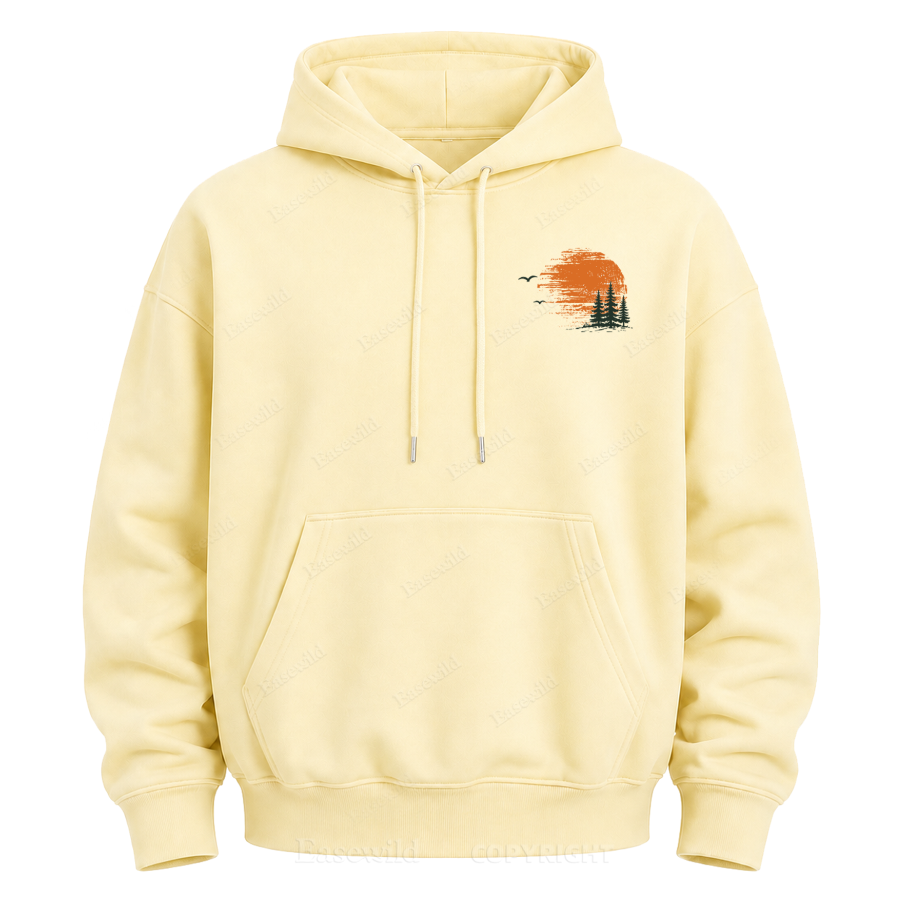 Somewhere Between Lost & Free Graphic Hoodie