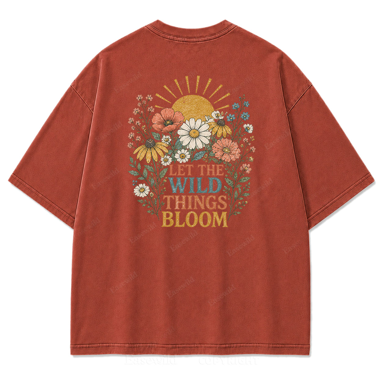 Wild Things Bloom Vintage Wildflower Tee