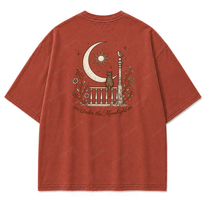 Lunar Reverie Vintage Graphic Print Tee