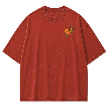 Do Things That Make You Feel Alive Washed Print Tee